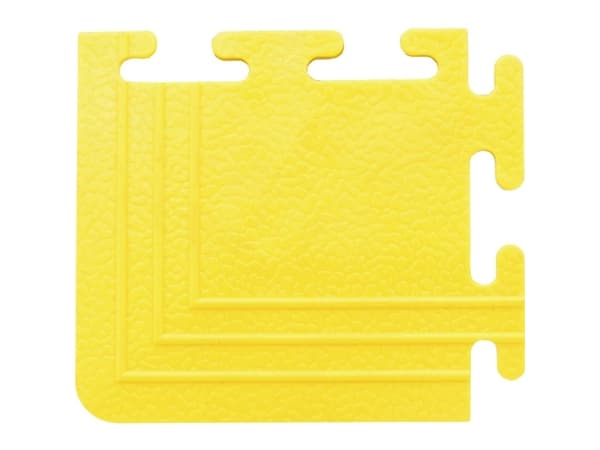 Kunzer 7GBEV Ecke PP Gelb Arbejdsplads-, smudsmåtter (L x B x H) 105 x 92 x 7 mm 4 stk