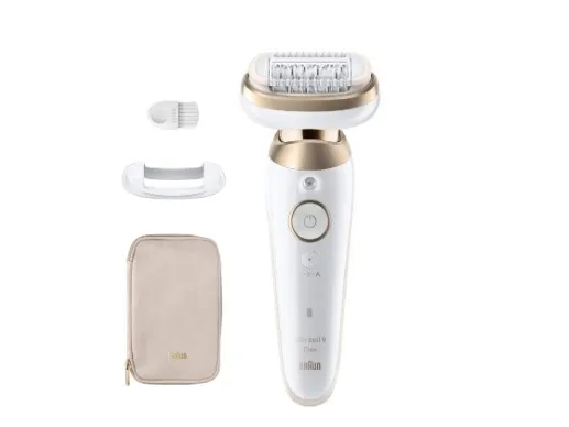 Braun Silk-épil 9 Flex 9-011 3D hvid-guld