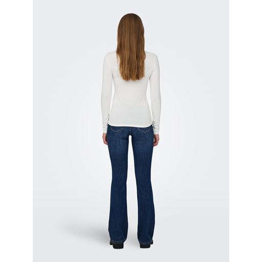 JDY Suma Langærmet T-shirt, Cloud Dancer, XL