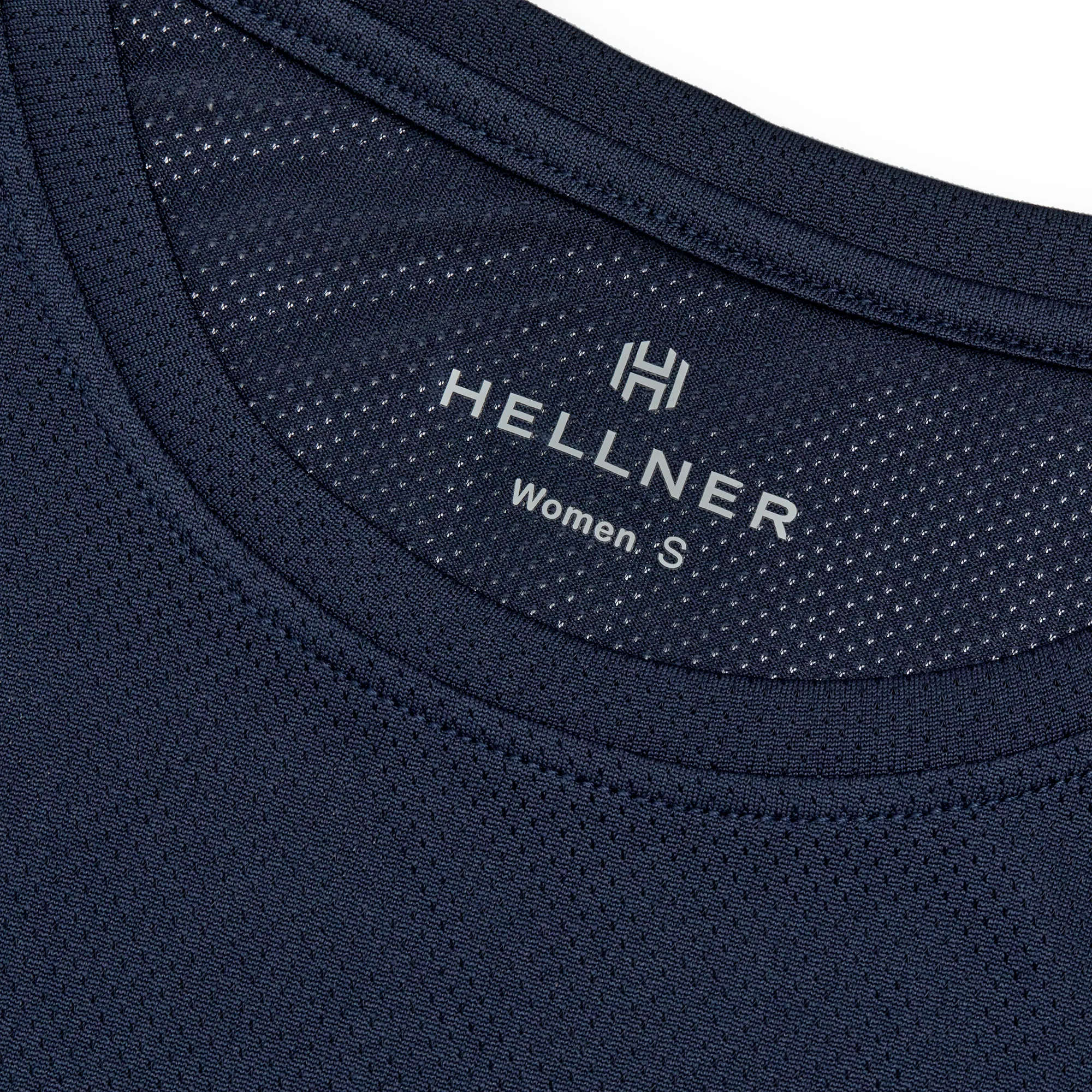 Hellner Tossis Mesh Tee Wmn Dress Blues