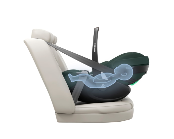 Pebble 360 Pro² 0 - 18 M  40 - 87 cm  0 - 13 kg    Innovative SlideTech® Technologie |    Flache Liegeposition |    ClimaFlow zur Temperaturregulierung |    Easy-in-Gurt |    G-CELL Seitenaufprallschutz |