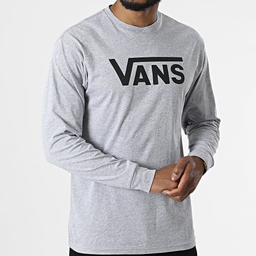 Tee Shirt Manches Longues Classic 00K6H Gris Chiné