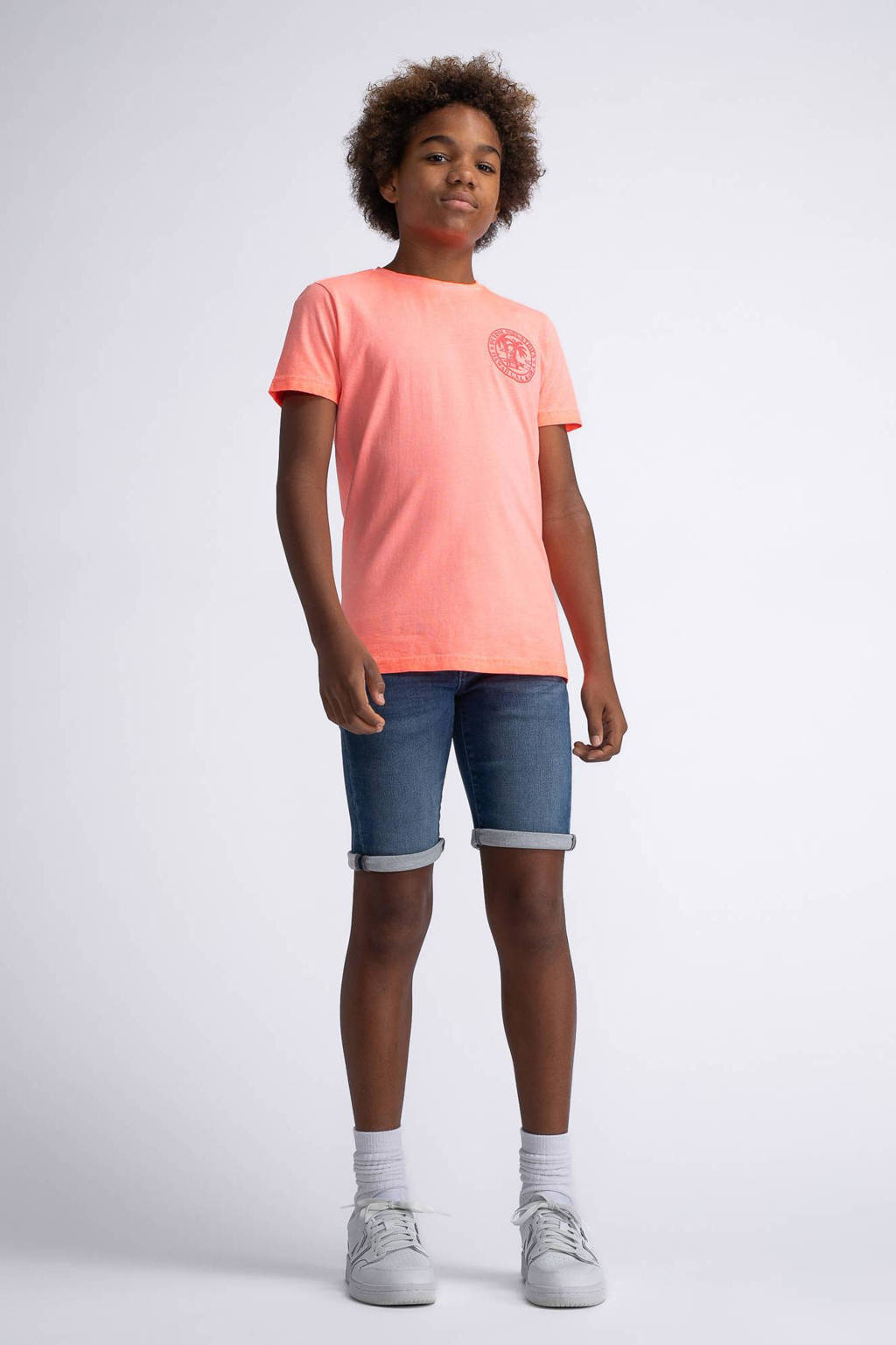 Petrol Industries T-shirt koraal