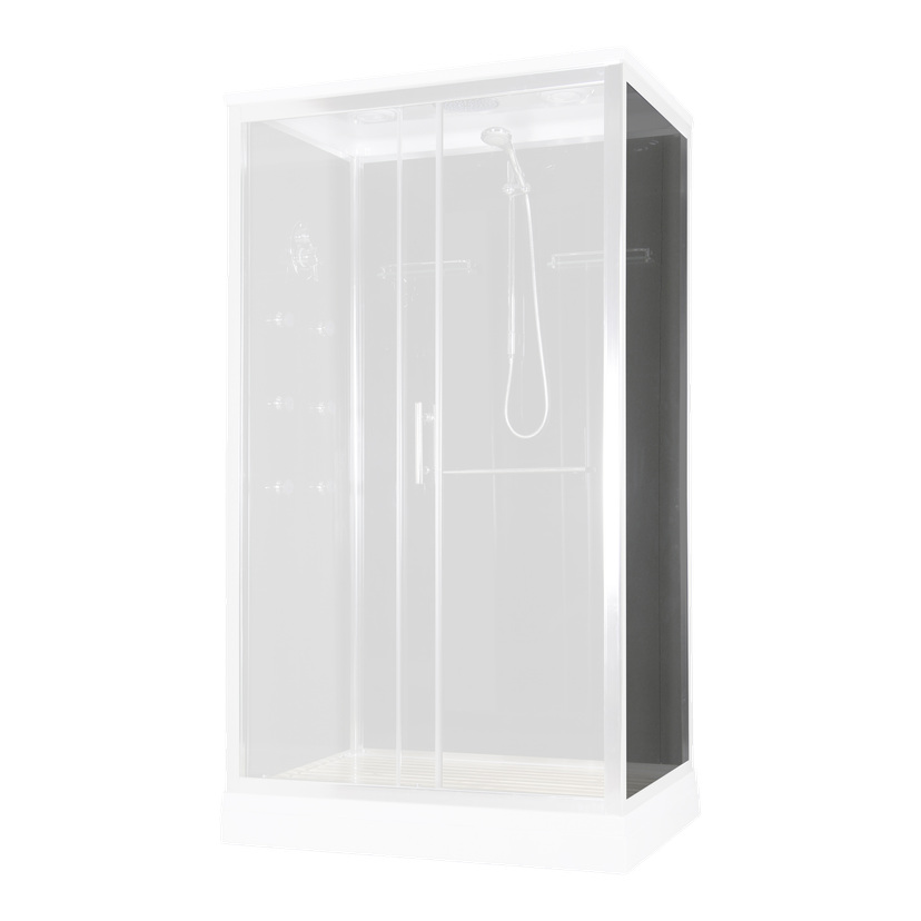 Glassvegg høyre side