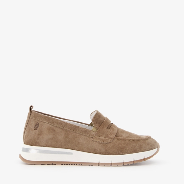 Hush Puppies leren instappers beige