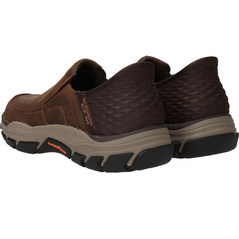 Skechers Hands Free Slip-ins RF Respected Instappers Bruin Heren