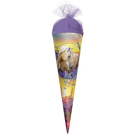 Roth Schultüte Pferdeträume, 22 cm, rund
