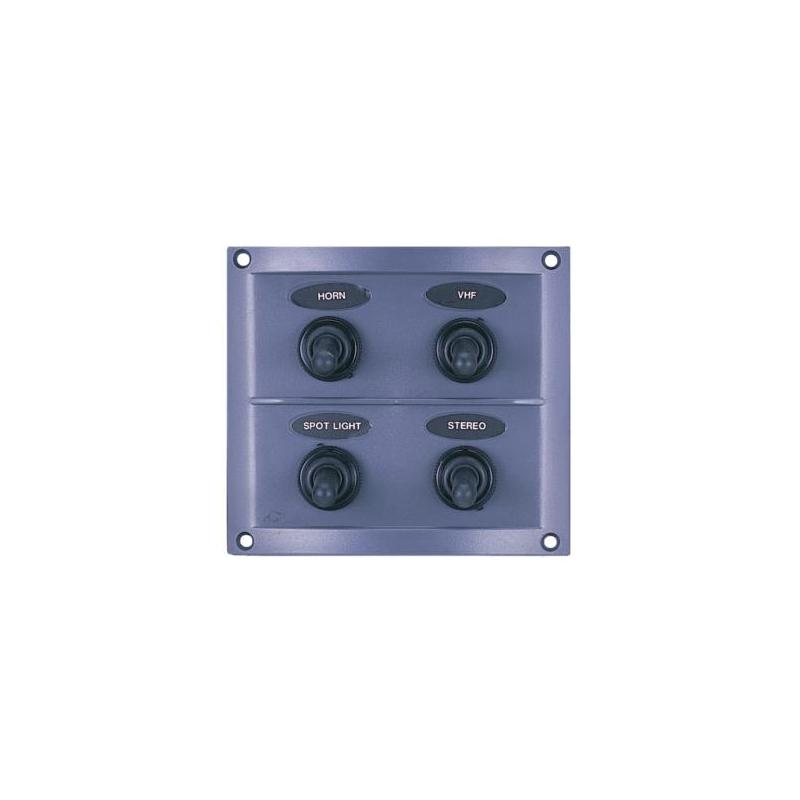 Tableau Electrique Plastimo Etanche - 4 Interrupteurs