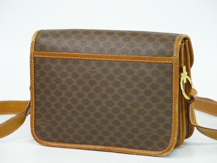 Celine Vintage Celine Crossbody Bag Brown