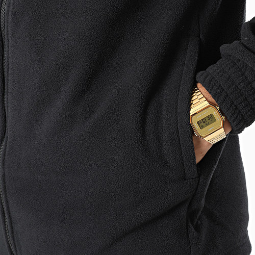 Veste Polaire Zippée Trefoil HK7295 Noir