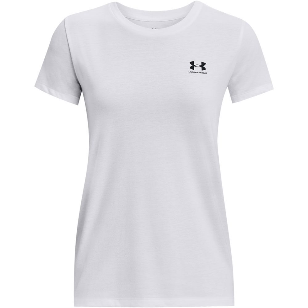 Under Armour SPORTSTYLE LC - Tee-shirt Femme blanc
