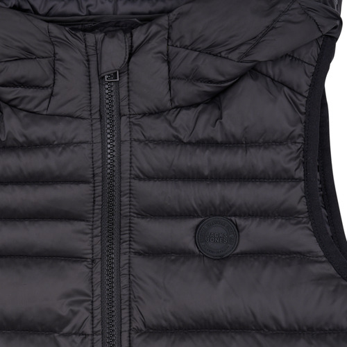 Jack & Jones - JJEHERO BODYWARMER HOOD NOOS JNR - Noir