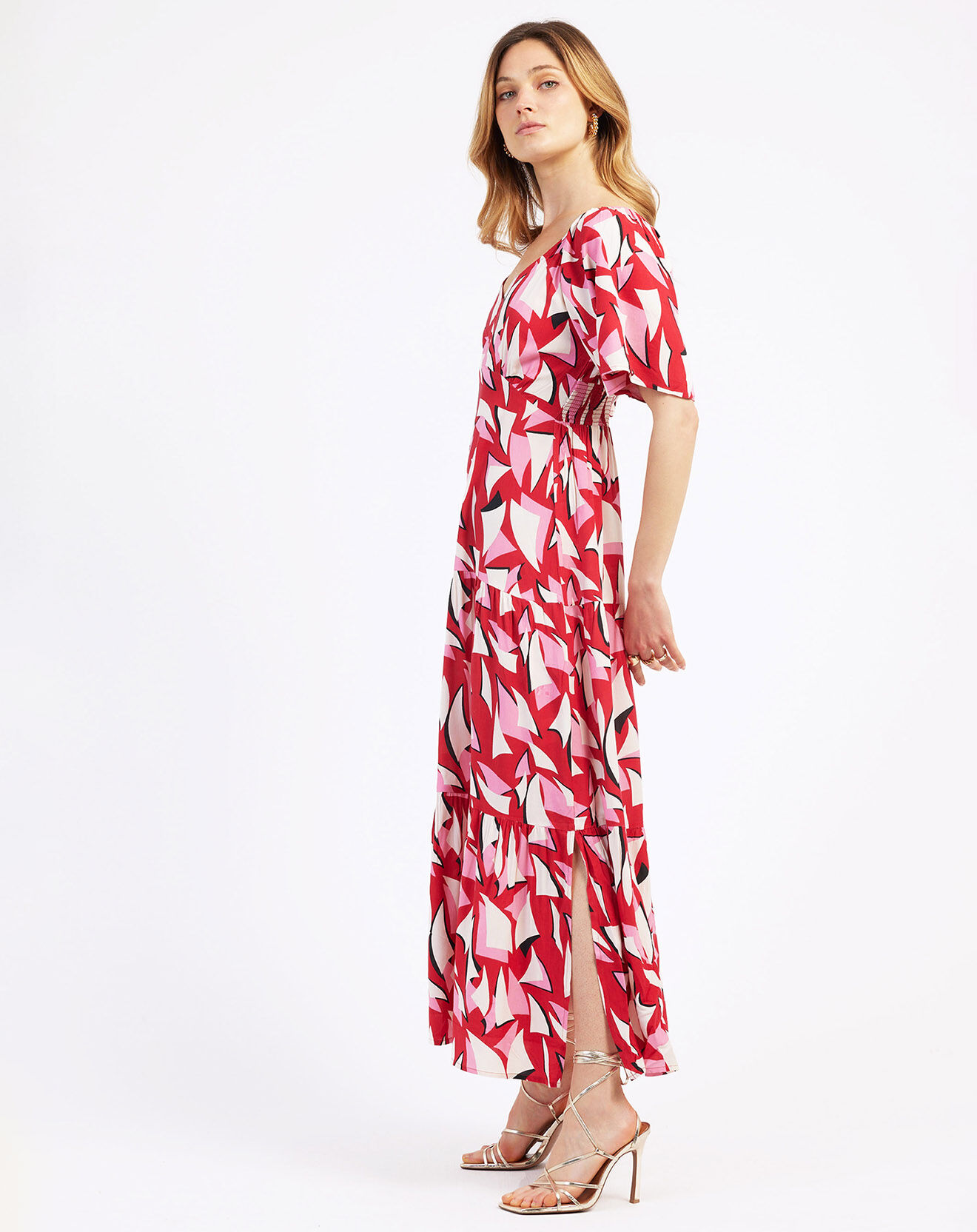 An'ge Robe Otibo rouge