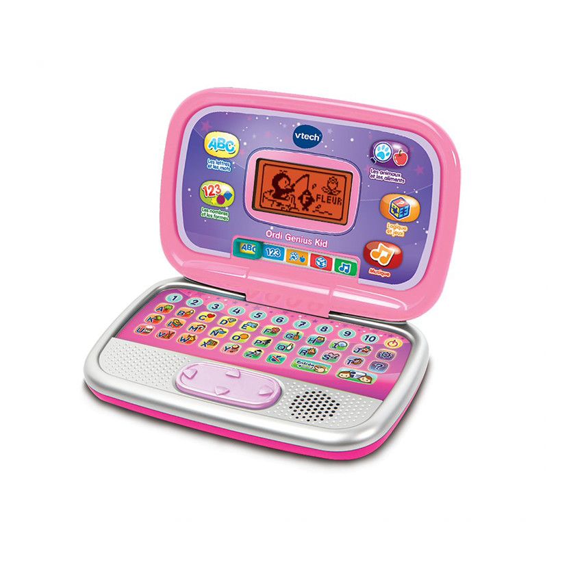 Ordinateur Genius Kid - Rose - Ecru