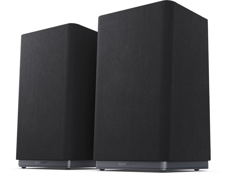 Sharp Home Cinema Speaker Set CPAWS2001 Schwarz Rückwärtige Surround-Lautsprecher