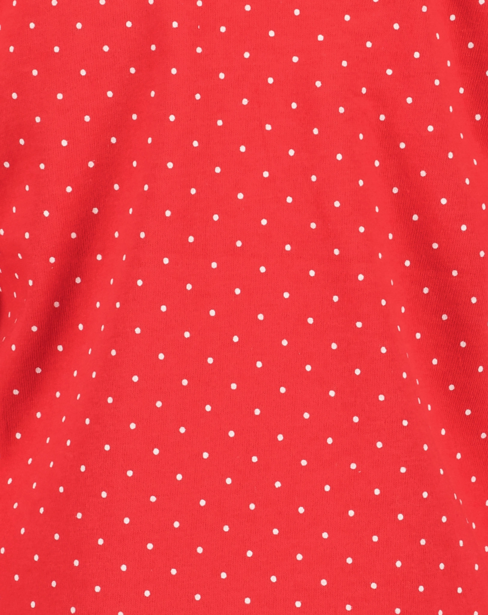Langarmshirt BOW gepunktet in rot