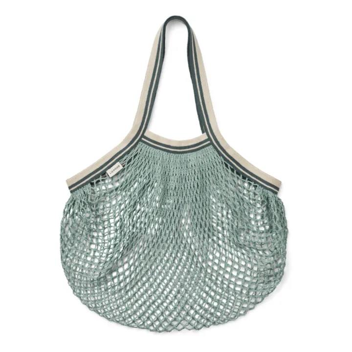 Liewood Sac Filet Mesi Coton Bio | Bleu Glacier