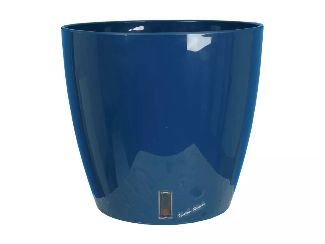 Pot en plastique rond avec réserve d'eau 30 cm Eva