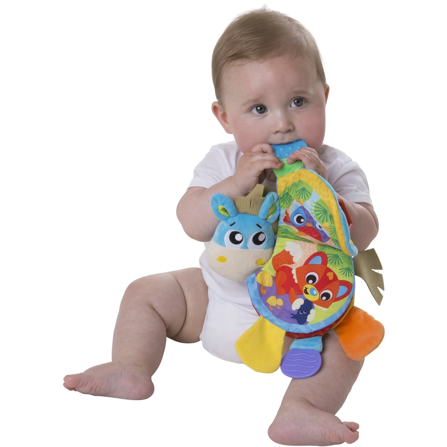 playgro Musik und Bilderbuch Klipp Klapp Pferd