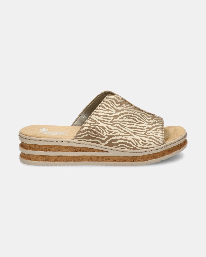 Rieker Slippers  - beige