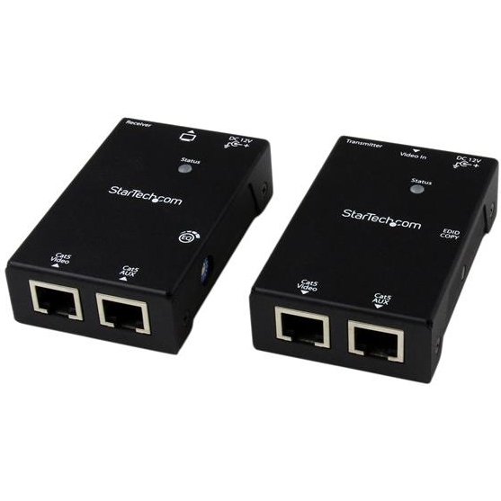 StarTech.com Transmetteur Prolongateur HDMI sur Cat5 /Cat6 avec Power over Cable - Extender HDMI RJ45 - 50m