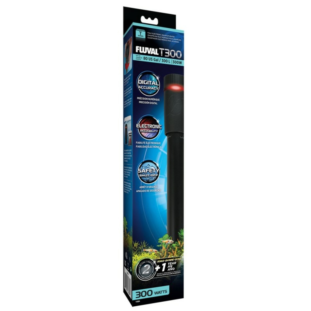 Chauffage électronique t300 pour aquariums d'eau douce jusqu'à 20litres