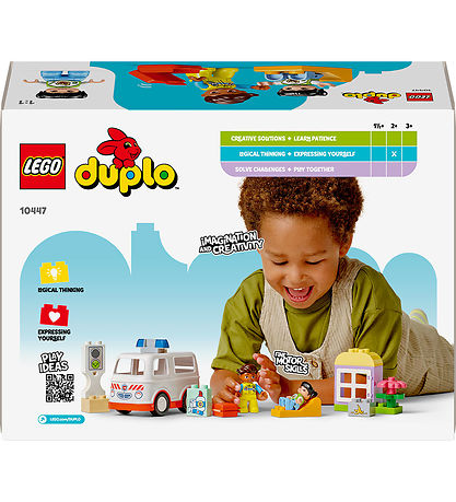 LEGO® DUPLO® - Rettungswagen mit Fahrer 10447 - 19 Teile