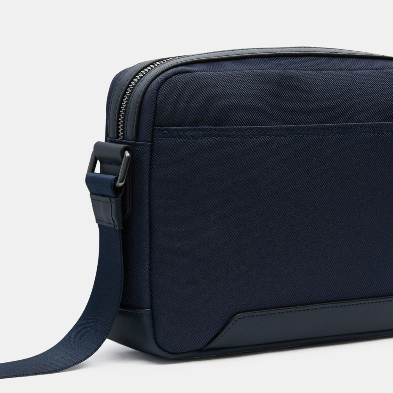 Hackett London Sac Besace bleu moyen - 27x19x7 cm