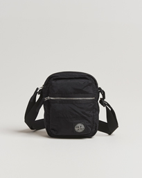Stone Island Nylon Metal Shoulder Pouch Black