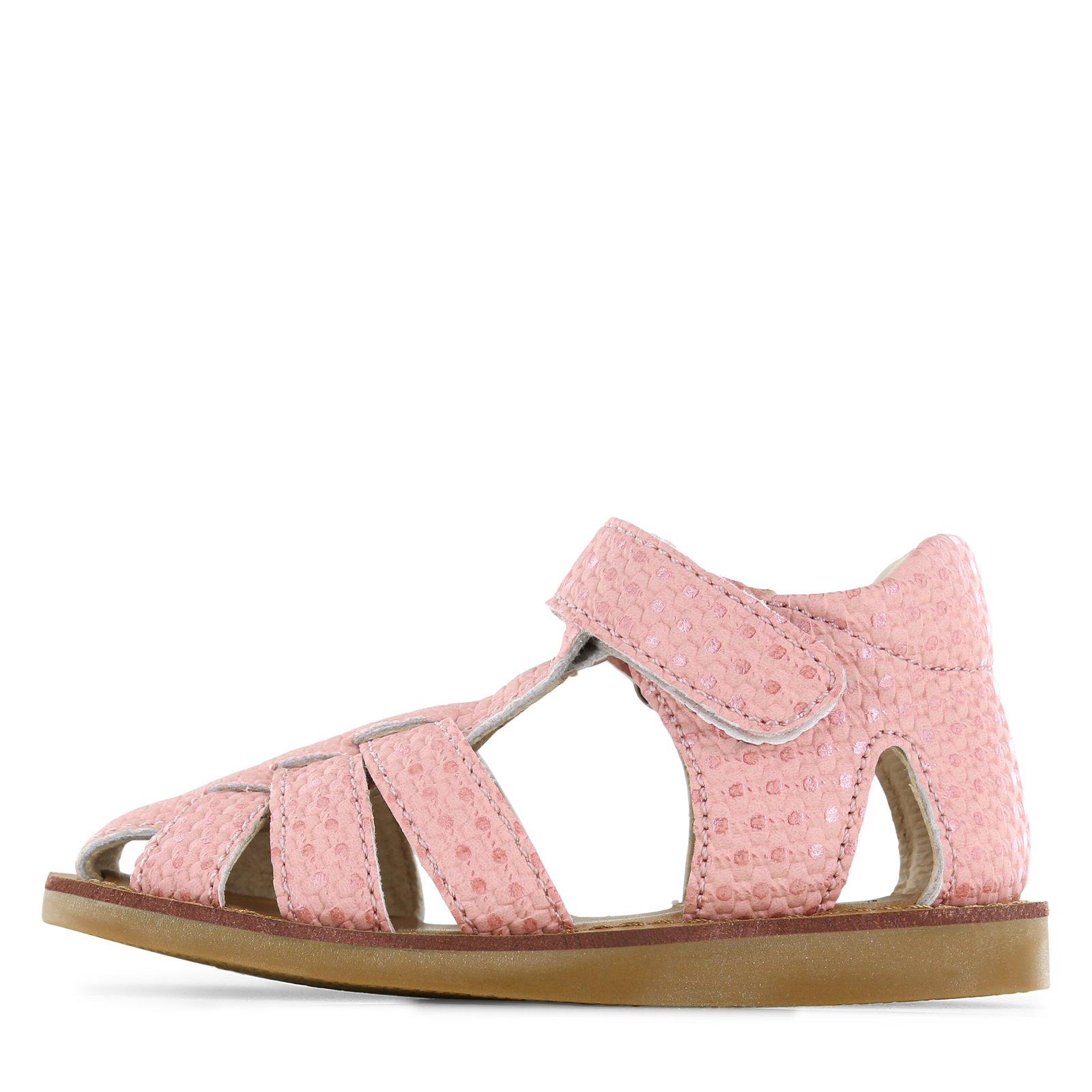 Shoesme rosa gemusterte Sandale