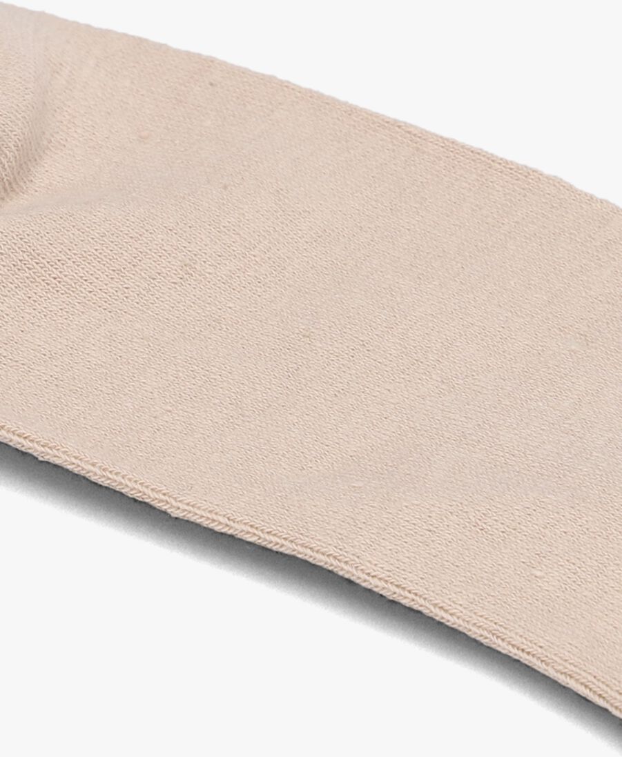 BECKSONDERGAARD beige becksondergaard sokken tenna thick sock