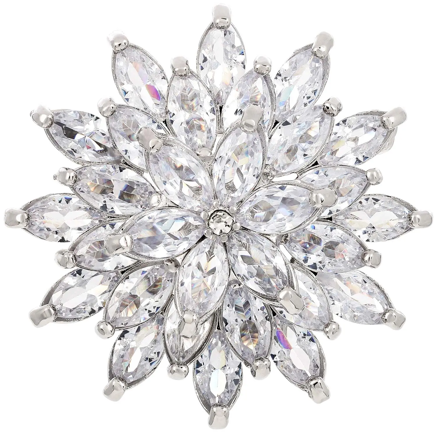 Brosche - Iced Flower