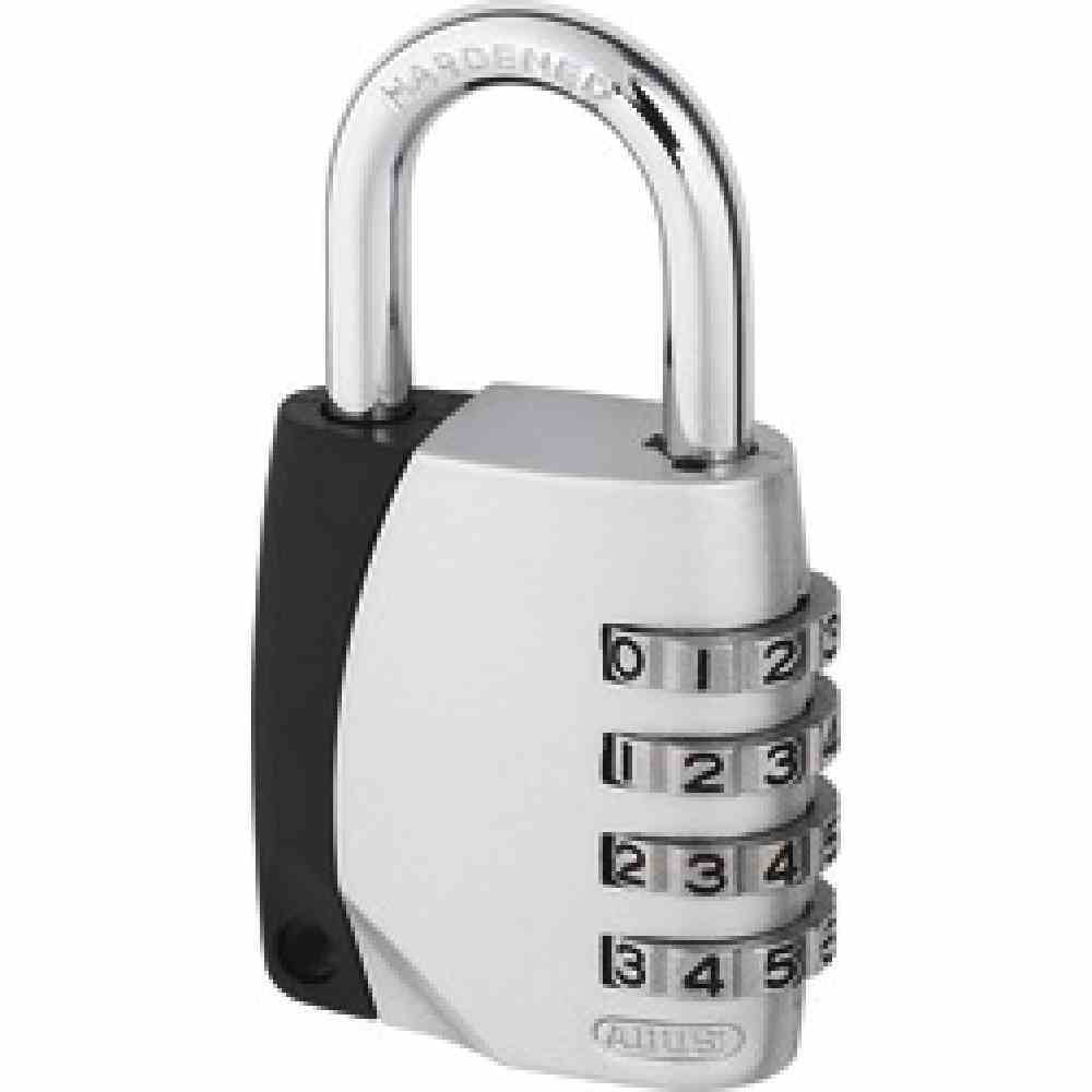 ABUS Kombinations-Hangschloss - schwarz - Stahl - 155/40