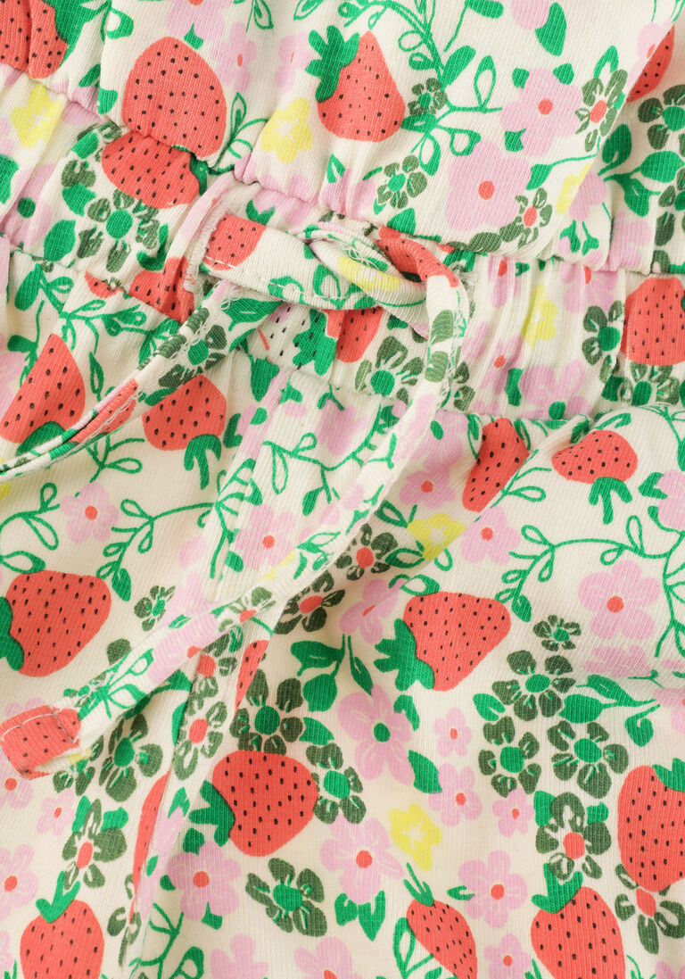 MOODSTREET koraal moodstreet jumpsuit jumpsuit aop strawberries