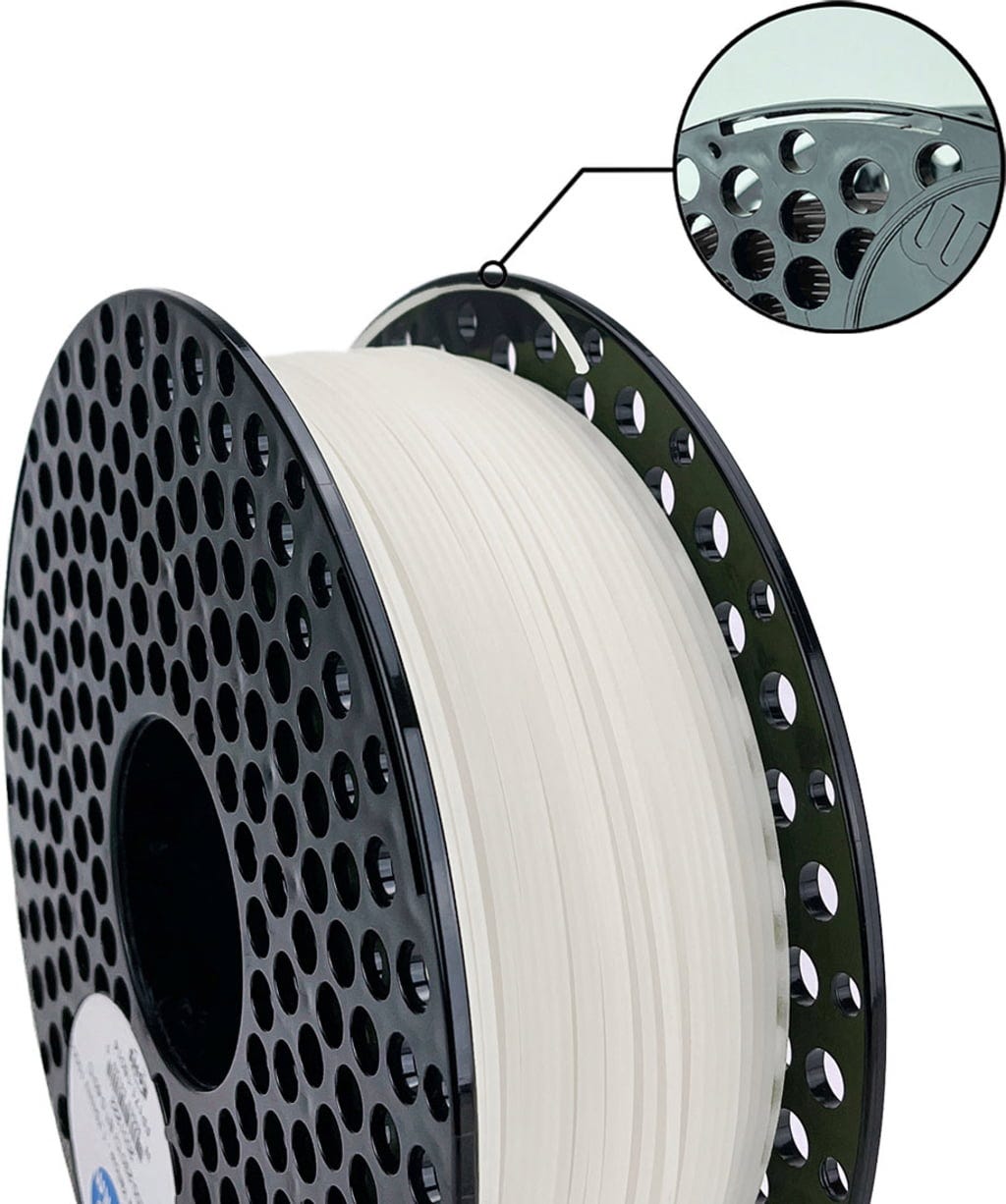 AzureFilm  ASA Prime Nature, 1,75 mm / 1000 g    Technisches Filament mit optimierter, verzugsfreier Formulierung