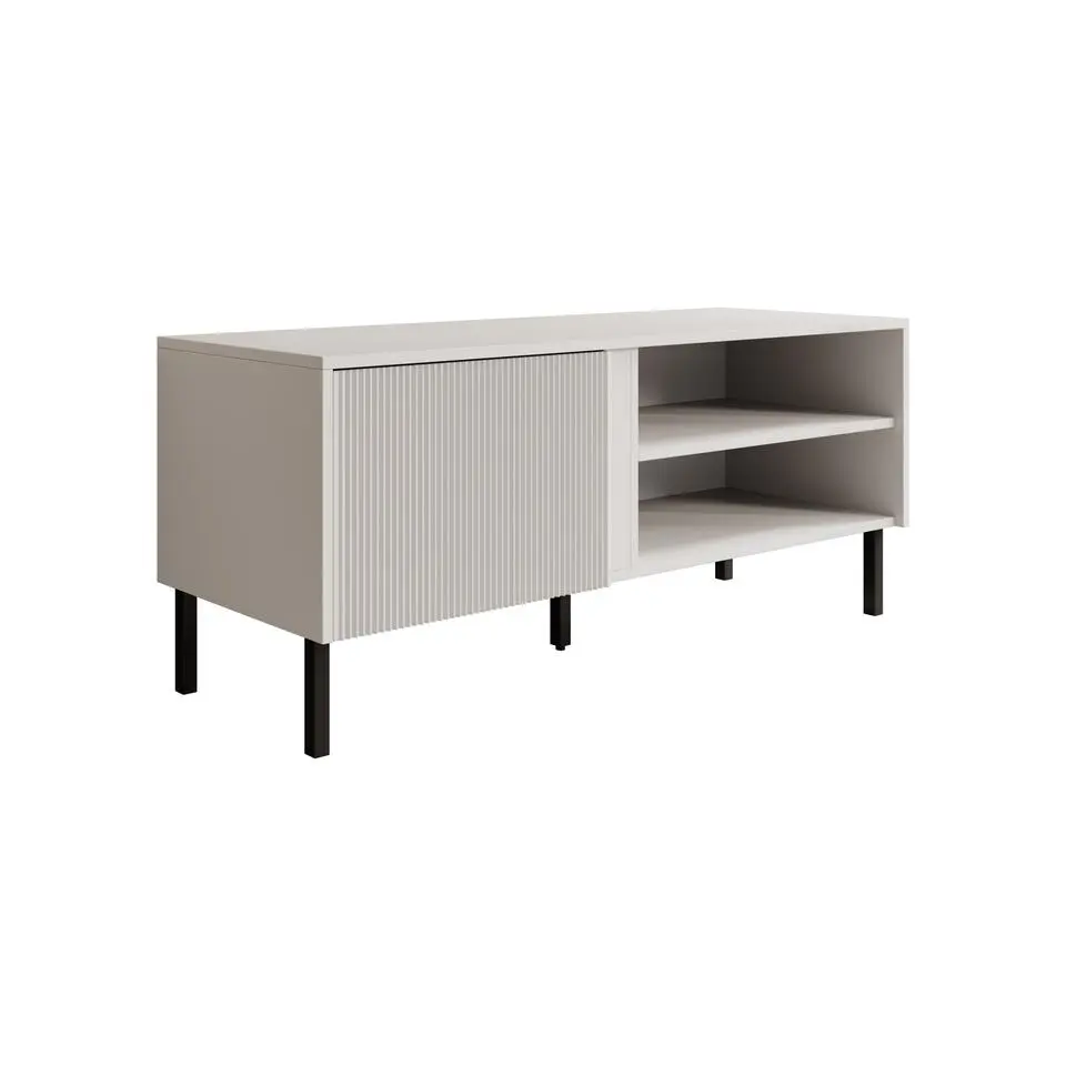 Meubella - TV-Meubel Margareth - Wit - 120 cm