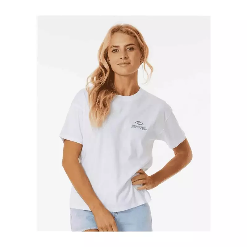 Teeshirt femme RIPCURL Shore Break Relaxed Tee White