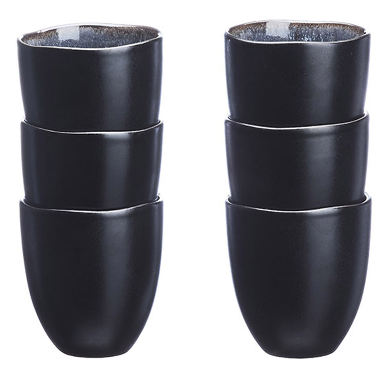 Bjorn 6 Tasses en Grès Iris bleu foncé - 15 cl