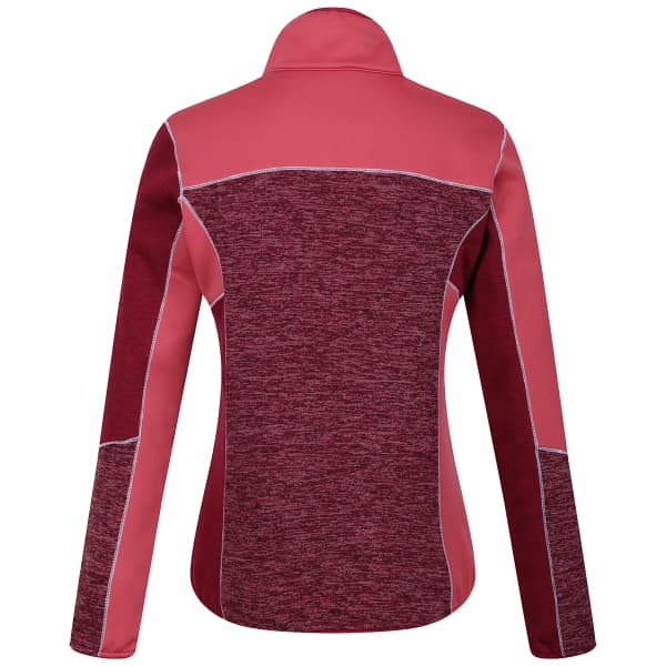 Veste polaire randonnée REGATTA LINDALLA VI W BURGND/RMBRD