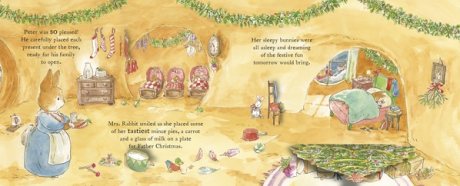 Peter Rabbit The Christmas Present Hunt: A Lift-the-Flap Storybook (Paperback)