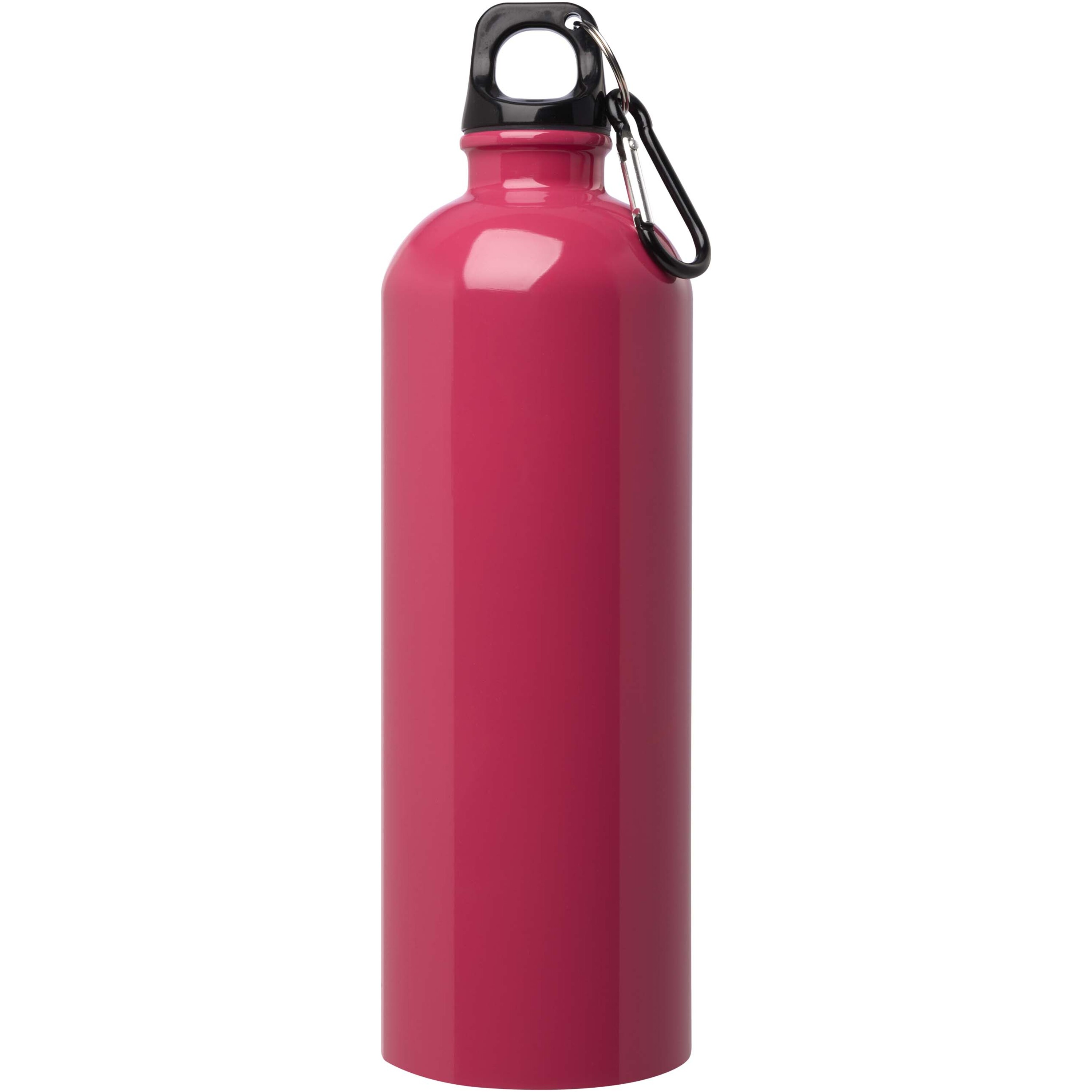PF Concept 100861 - Bouteille d'eau Oregon de 750 ml simple paroi en acier recyclé certifié RCS avec mousqueton