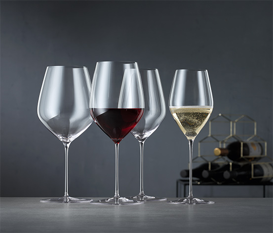 Spiegelau Hi-Lite Bordeauxglas, 4er-Set