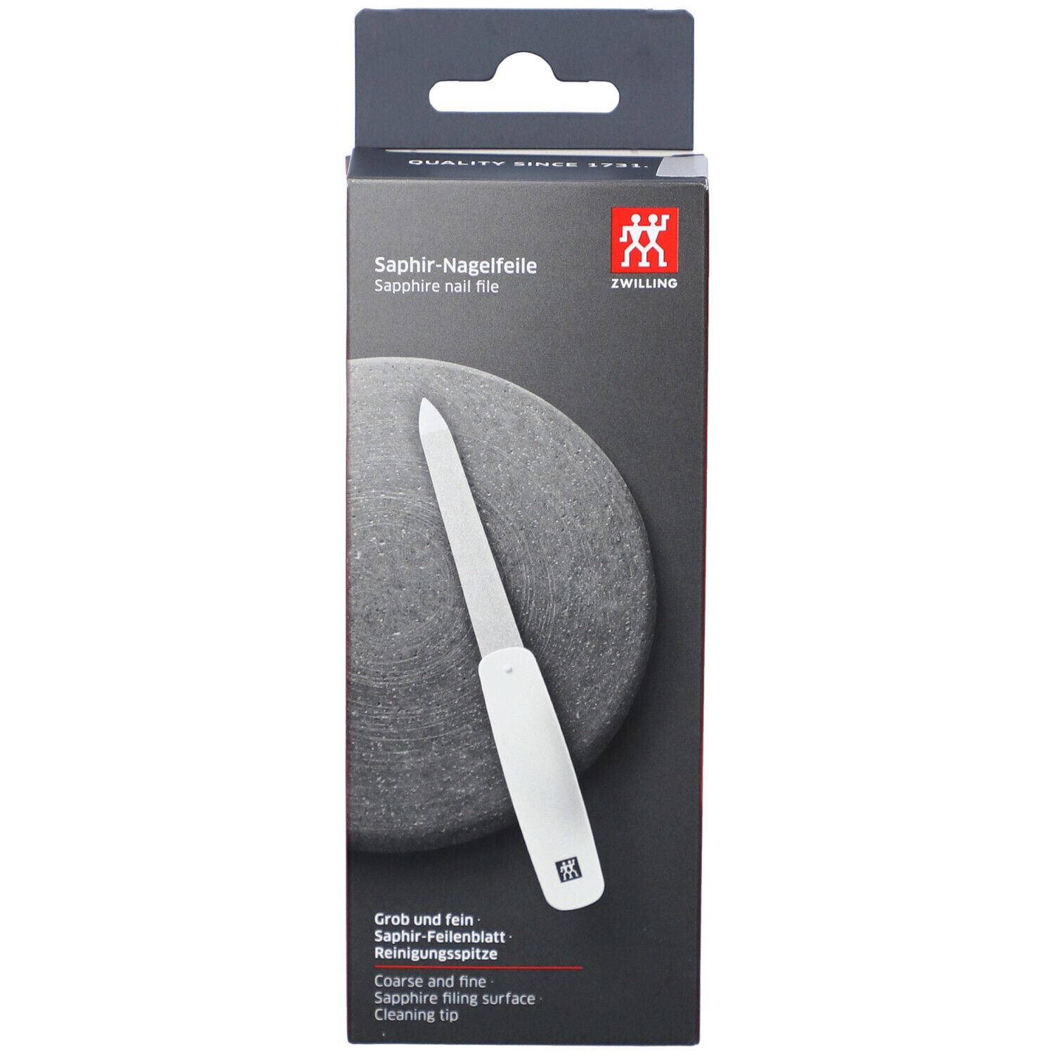 ZWILLING® Saphir-Nagelfeile 13 cm ergonomisch