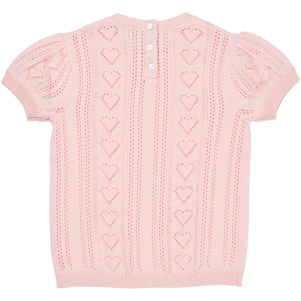 Køb COPENHAGEN COLORS Ballerina Comb. Strik Pointelle T-shirt