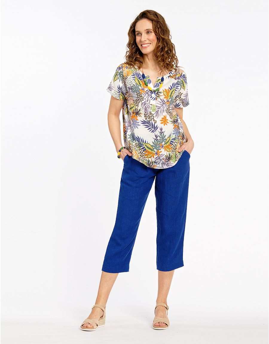 Blouse légère 100% lin