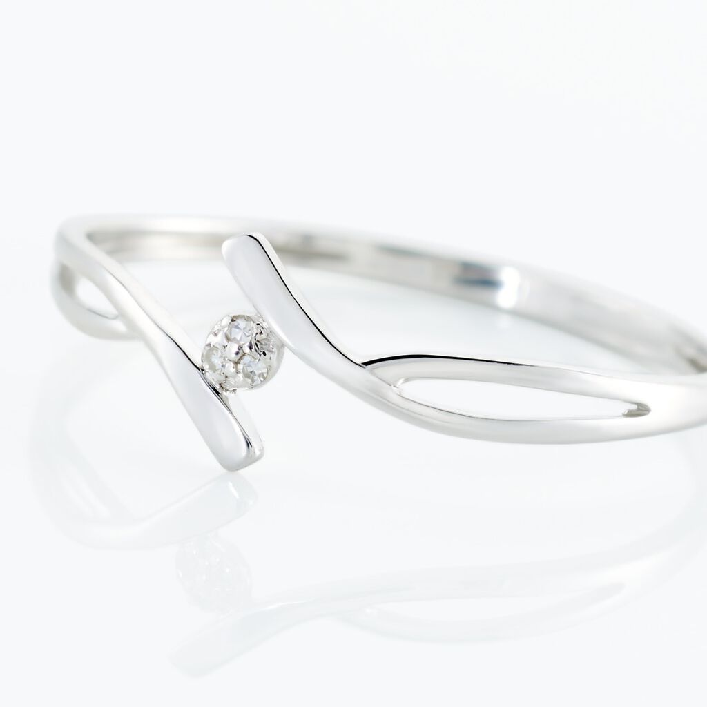 Bague Or Blanc Aatto Diamants