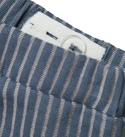 Name It Shorts - NbmHelmar - Blue Mirage m. Streifen