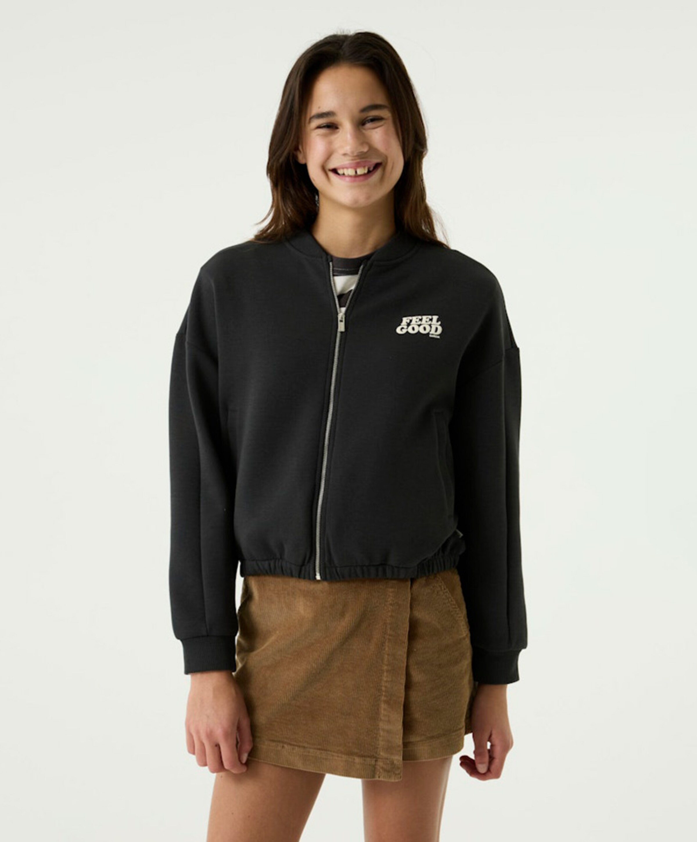 Garcia Meisjes vest grijs