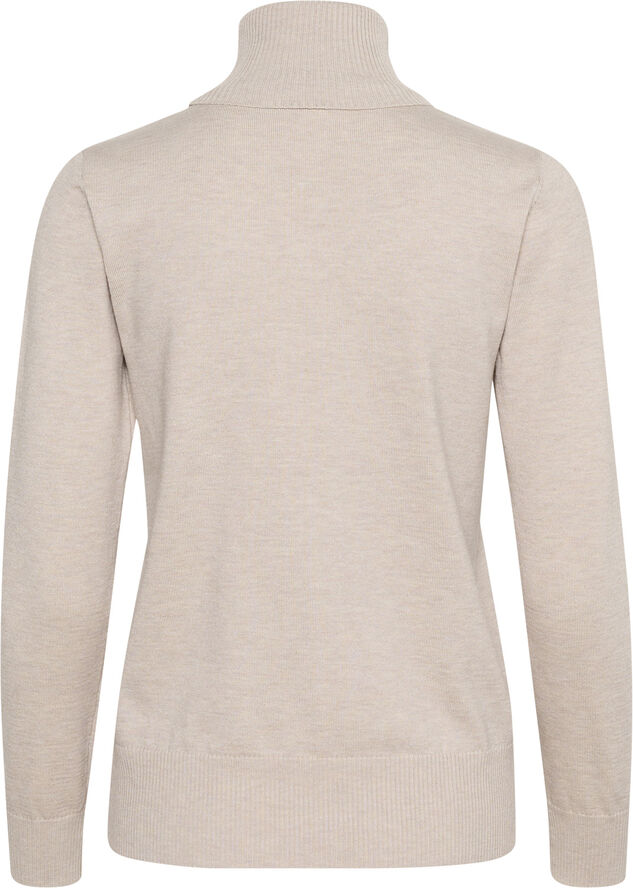 Saint Tropez J2046, MilaSZ Rollneck Pullover Gray morn melange