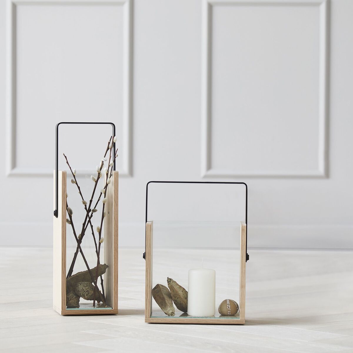 Square lanterne tall, 40 cm